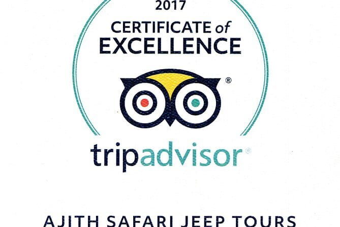 Yala Camping by Ajith Safari All Inclusive - Itinerary Breakdown: What to Expect