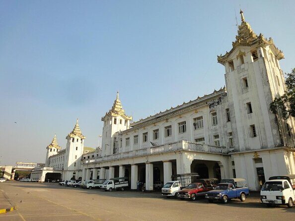 Yangon morning food tour with train ride - Key Points
