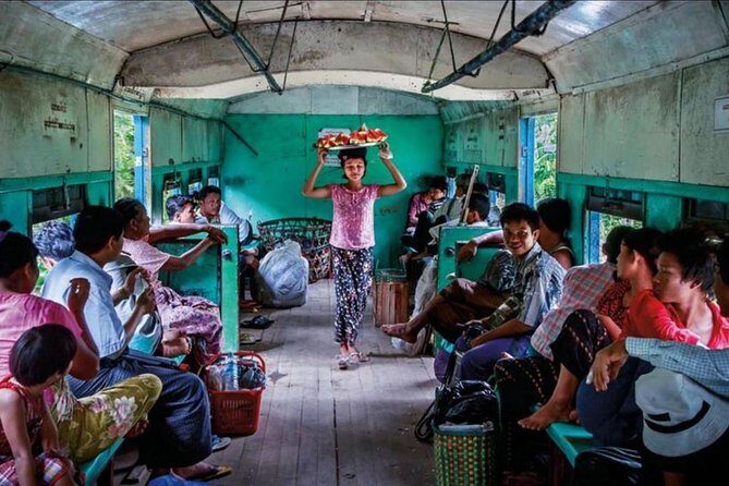 Yangon morning food tour with train ride - The Starting Point: Yangon Central Railway Station