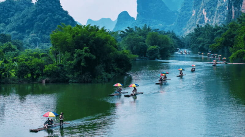 Yangshuo: Yulong River Bamboo Rafting Experience - Key Points