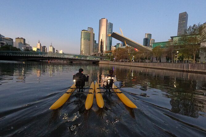 Yarra River Twilight Waterbike Tour - Itinerary and Key Stops