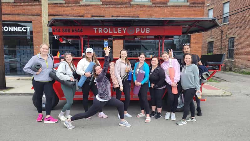 Yoga & Coffee Tour On The Trolley Pub - The Itinerary Breakdown