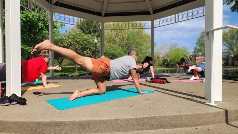 Yoga & Coffee Tour On The Trolley Pub - Practical Tips for Participants