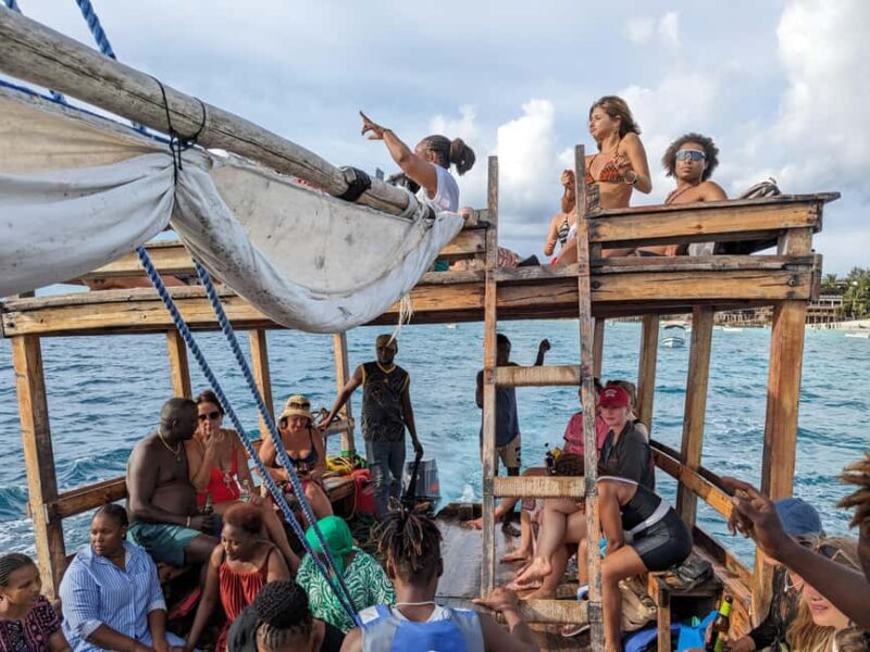 Zanzibar: African Sunset Boat Party in Zanzibar Music, Views - What to Expect on the Zanzibar Sunset Boat Cruise