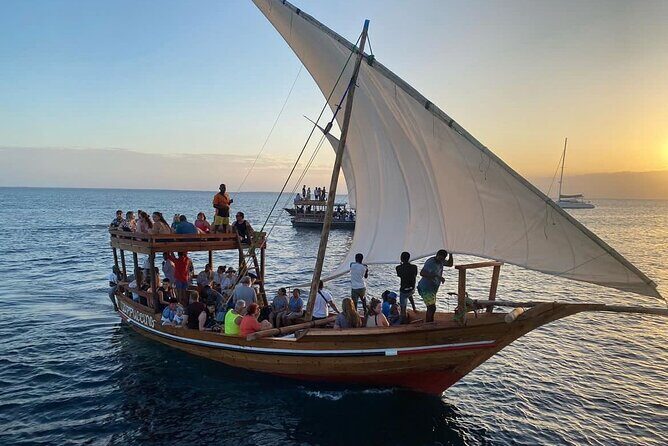 Zanzibar Dhow Evening Sunset Cruise Tour at Nungwi&Kendwa Beach - The Experience in Detail