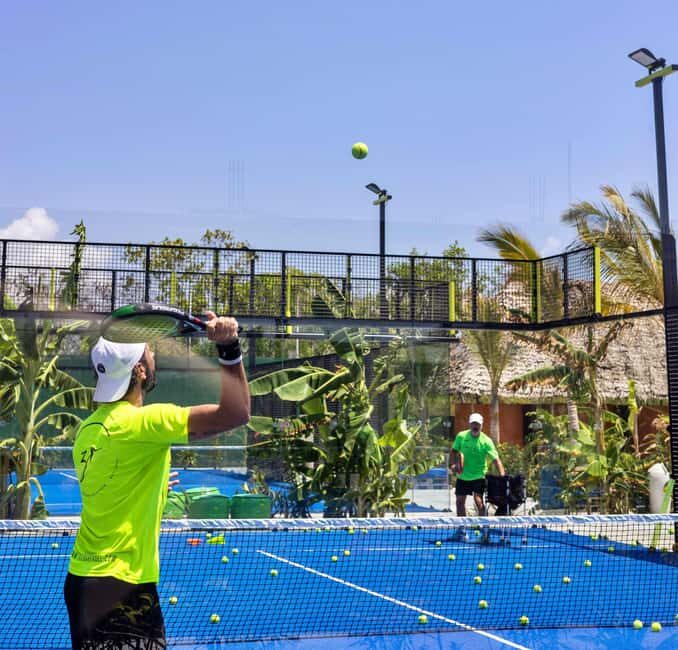 Zanzibar Guided Padel lesson Kiwengwa experience tour - Key Points
