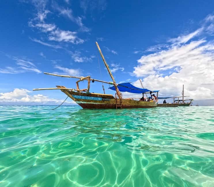 Zanzibar: safari blue snorkeling and sandbank - Key Points