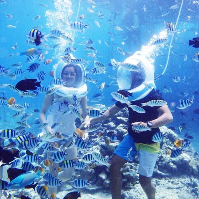 Zanzibar: Underwater Sea Walk with Helmet - Frequently Asked Questions