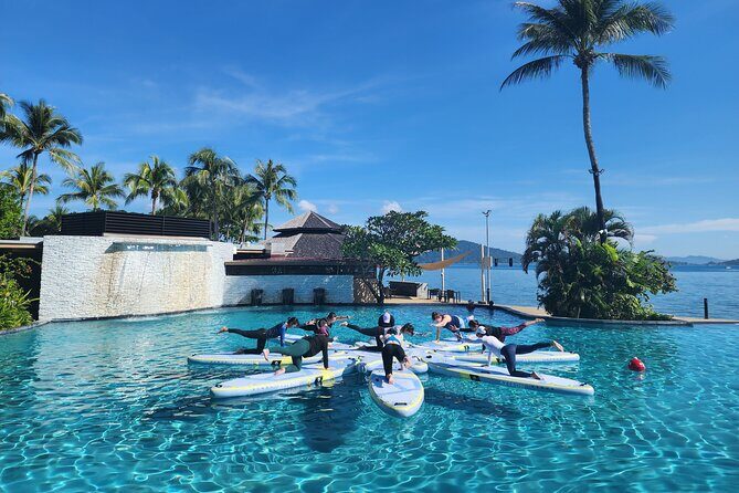 Zen & Splash: Stand-Up Paddleboard (SUP) Yoga in Tanjung Aru - What is SUP Yoga in Tanjung Aru?