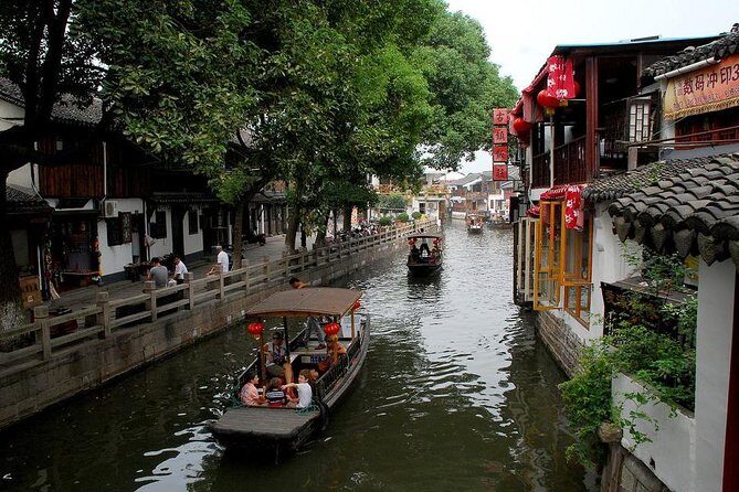 Zhujiajiao Ancient Town & Night Luxury Cruise in Shanghai - Key Points