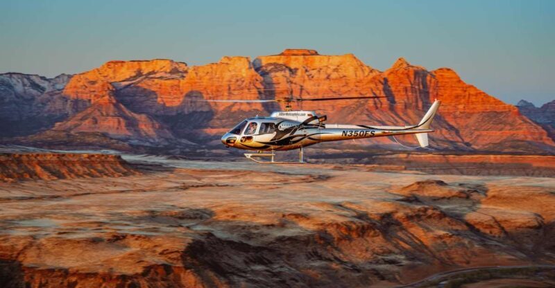 Zion National Park: 10- or 20-Minute Scenic Helicopter Tour - Experience Overview