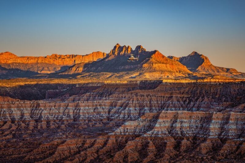 Zion National Park, Canaan Cliffs: Extended Helicopter Tour - The Itinerary in Depth