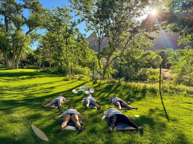 Zion National Park: Cosmic Flow Yoga and Sound Healing - An Introduction to Cosmic Flow Yoga and Sound Healing
