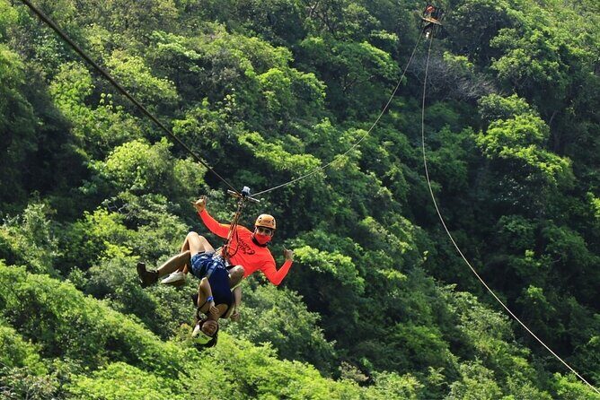 Zip Line, Mules Ride and Walk on the Hanging Bridge - An Introduction to the Adventure
