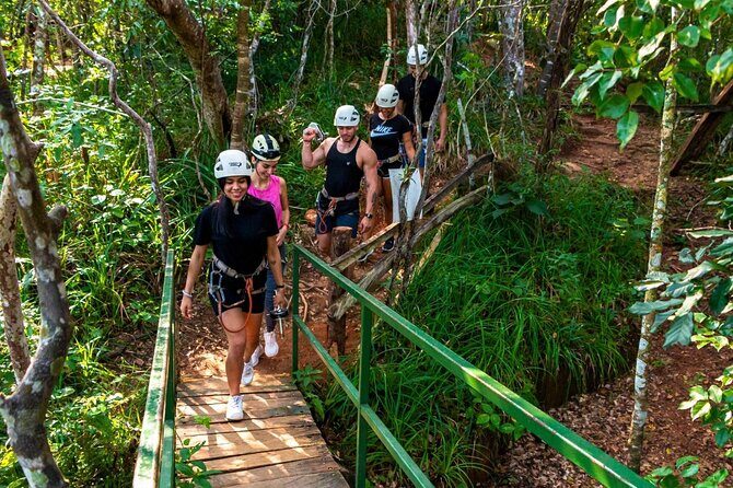 Zip Line, Mules Ride and Walk on the Hanging Bridge - Mule Ride and Flora Appreciation
