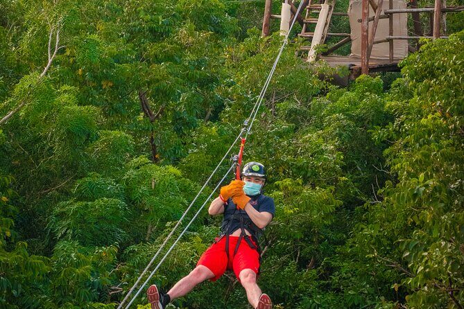 Zipline Adventure and Beach Time in Cozumel - An Overview of the Tour Experience