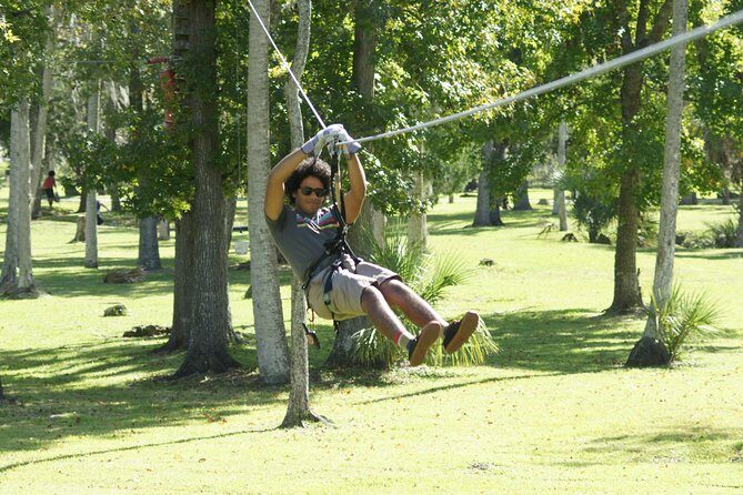 Zipline Adventure through Tuscawilla Park - Key Points