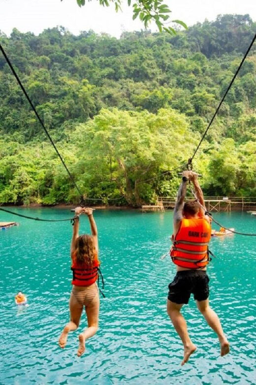Zipline at Dark Cave And Phong Nha Cave: Dong Hoi/Phong Nha - Key Points