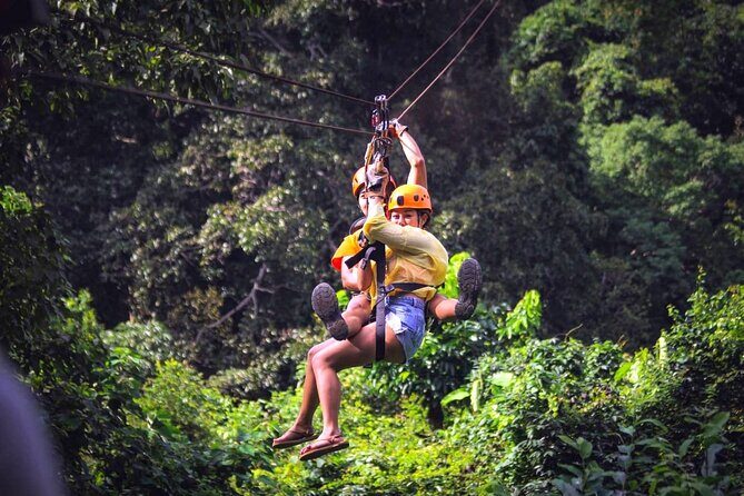 Zipline & Coffee with Waterfall Views in Koh Samui - Key Points