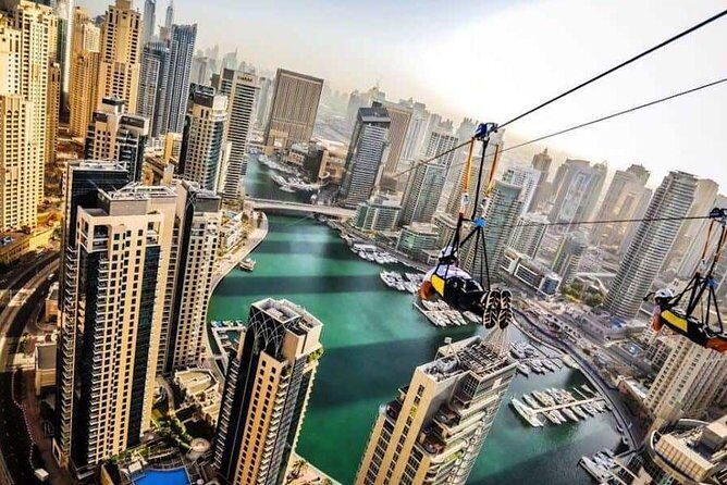 Zipline Experience in Dubai Marina with 1 Way optional Transfers - The Sum Up