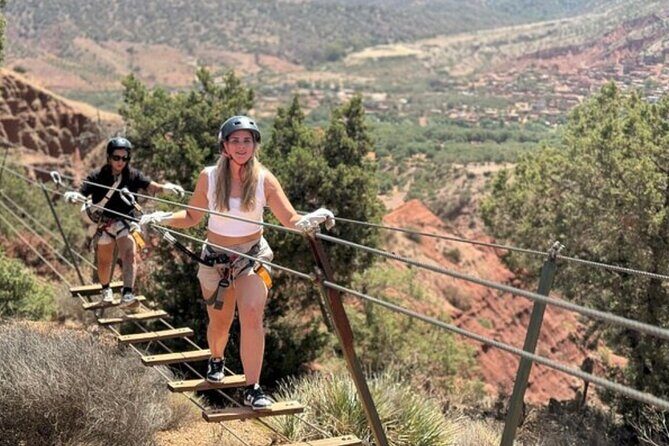 Zipline Experience out of Marrakech City in the Atlas Mountains - What to Expect from Your Day in the Mountains