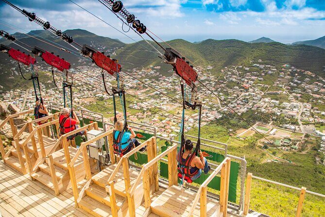 Zipline Experience: Sentry hill Zip & Flying Dutchman St Maartin - Key Points