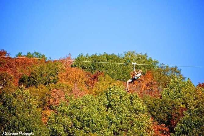 Ziplines over Laurentian Mountains at Mont-Catherine - The Guides and the Overall Experience