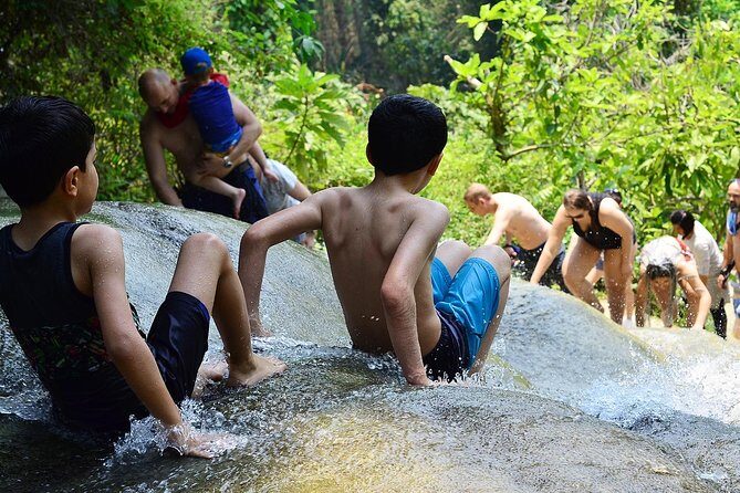 Zipline+Sticky waterfall+Long Neck Village Private Tour - Key Points