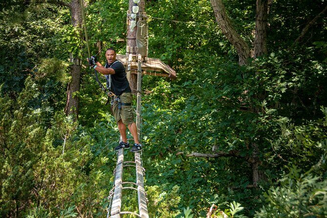 Ziplining and Climbing at The Adventure Park at Virginia Aquarium - An In-Depth Look at The Adventure Park’s Offerings