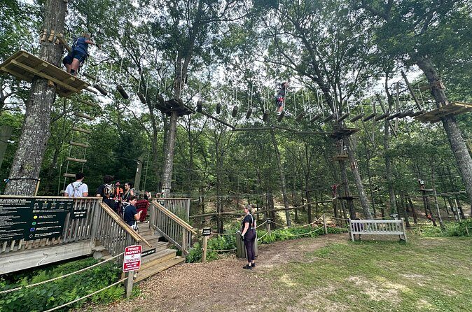 Ziplining and Climbing at The Adventure Park on Cape Cod - Who Will Enjoy This?