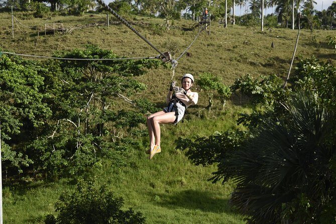Ziplining from Punta Cana - Unique Carbon Fiber lines in Punta Cana - Authentic Experiences and Authenticity