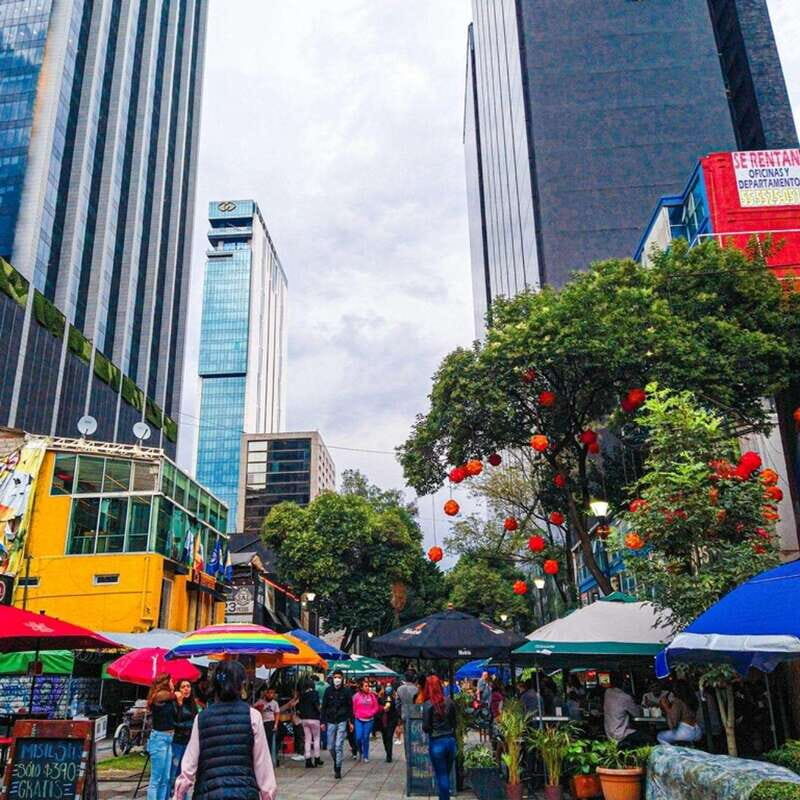 Zona Rosa Mexico City Nightlife: Tacos and LGBT Bar Tour - Key Points