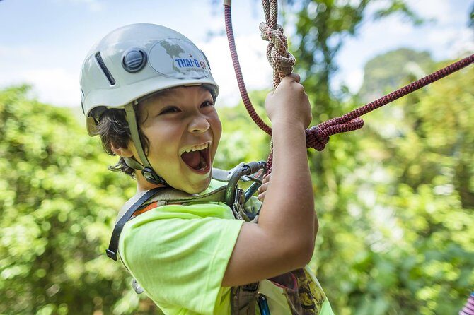 Zone A + B PACKAGE Zipline Adventure Experience - Key Points