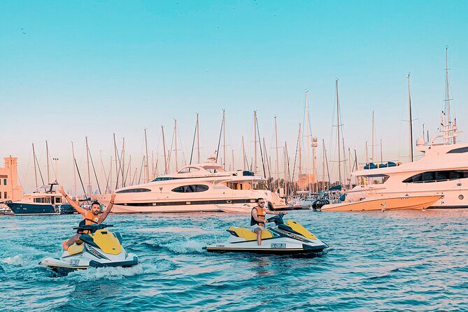 1-Hour Jet Ski Tour Burj Al Arab, Atlantis, & Dubai Skyline - Key Points