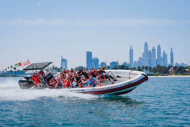 90 Minutes Speedboat Tour: Marina, Atlantis, Palm & Burj Al Arab - The Itinerary: What Will You See?