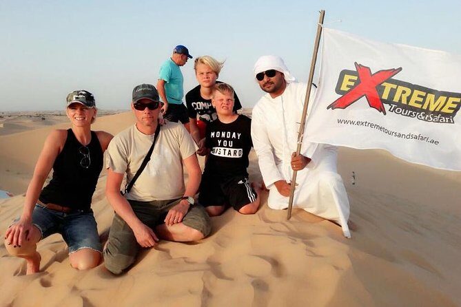 Abu Dhabi: 7-Hours Desert Safari with BBQ, Camel Ride & Sandboarding - The Sum Up