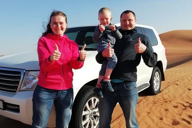 Abu Dhabi morning desert safari - Private car - Key Points