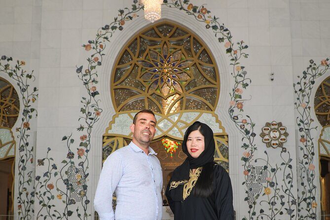Abu Dhabi Sheikh Zayed Mosque Half-Day Guided Tour from Dubai - Key Points