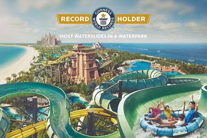 Atlantis Aquaventure Ticket (with options for Aquarium), Dubai - Key Points