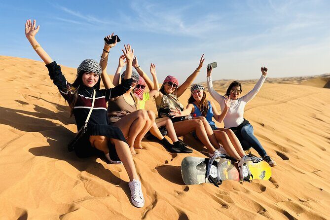 Best Dubai Desert Safari with Buffet Dinner,Sand Boarding & Shows - The Camp: Entertainment and Authenticity