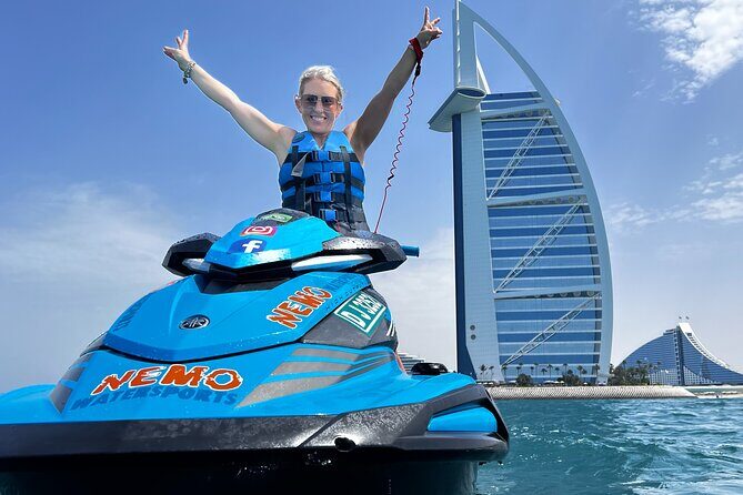 Dubai 1h Jet Ski, Burj Al Arab, Atlantis, Ice Cream, Photo, Video - The Sum Up