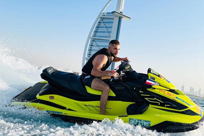 Dubai: 30min Jet Ski: Burj Al Arab w Pics, Videos, free Ice Cream - Whats Included & Cost