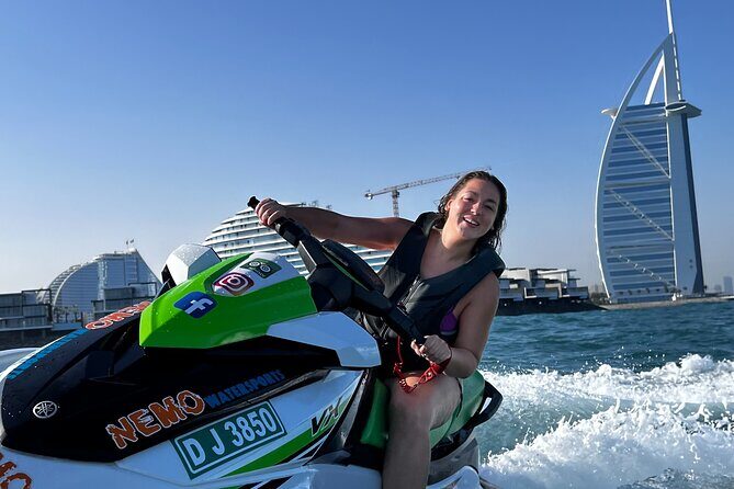 Dubai: 30min Jet Ski: Burj Al Arab w Pics, Videos, free Ice Cream - Frequently Asked Questions