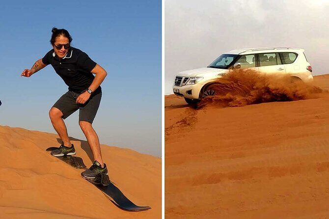 Dubai: Desert Safari, Camel Ride, Show & Optional Dinner - The Pickup and Initial Journey