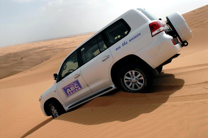 Dubai Desert Safari with BBQ, 3 Shows & Camel Ride at Majlis Camp - Key Points
