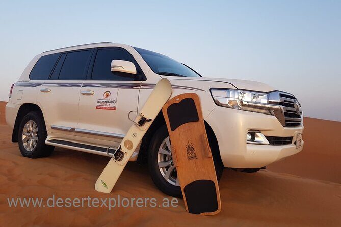 Dubai Desert Safari with Quad Bike, sandboarding, live show & BBQ - The Experience by the Reviews