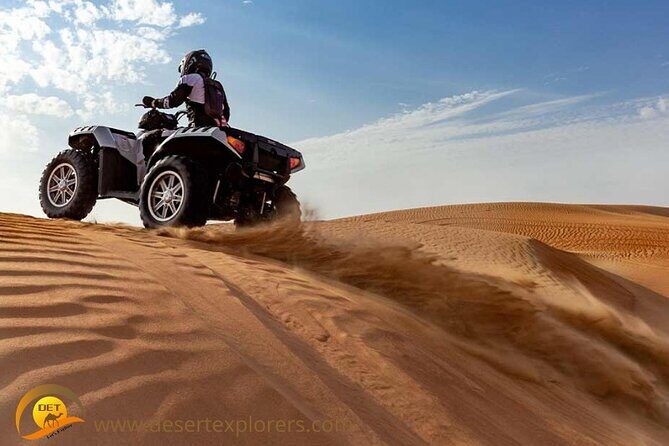 Dubai Desert Safari with Quad Bike, sandboarding, live show & BBQ - The Sum Up