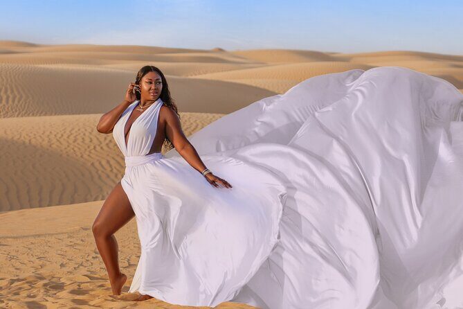 Dubai Flying Dress Private Photoshoot in the Desert - The Sum Up