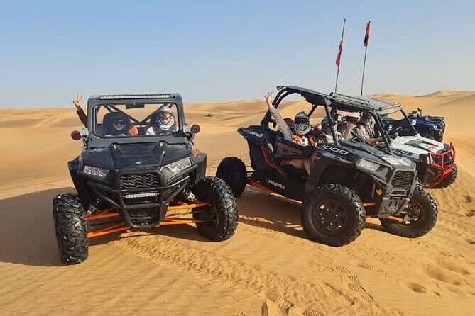 Dubai Morning Buggy Dunes Safari with Sandboarding & Camel Ride - Key Points