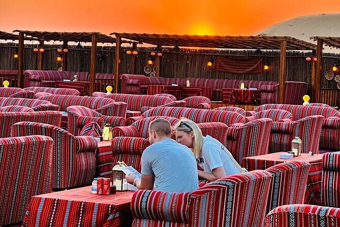 Dubai Premium Desert Safari  Live Buffet Dinner & Luxury Camp - The Sum Up